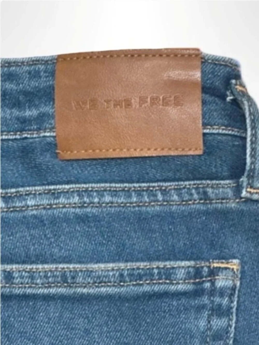 FREE PEOPLE We The Free Emre Low Rise Flare Jeans 26 NWT